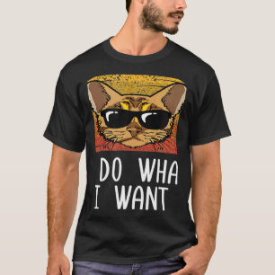 Camiseta Retro Yo Hago Lo Que Quiero Gato Bengala Gato Mamá