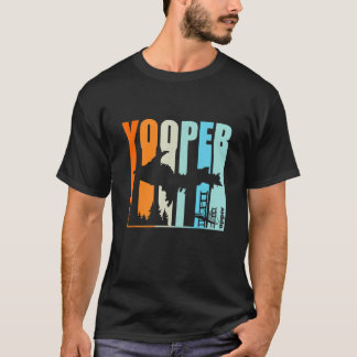Camiseta Retro Yooper Península Superior Michigan Vintage