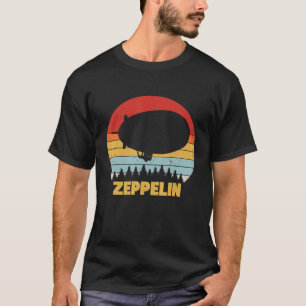 Camiseta Retro Zeppelin Airship Dirigible Blimp 70s 80s 1