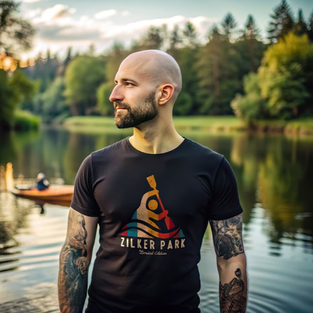 Camiseta Retro Zilker Park Kayaking (Subido por el creador)