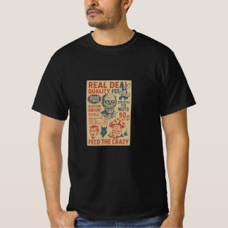 Camiseta retro zombie.