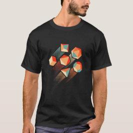 Camiseta Retro Zoom RPG Gamer Dice