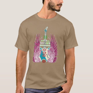 Camiseta Retroaylor Chica Primer Nombre Personaliz
