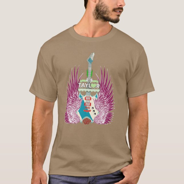 Camiseta Retroaylor Chica Primer Nombre Personaliz (Anverso)