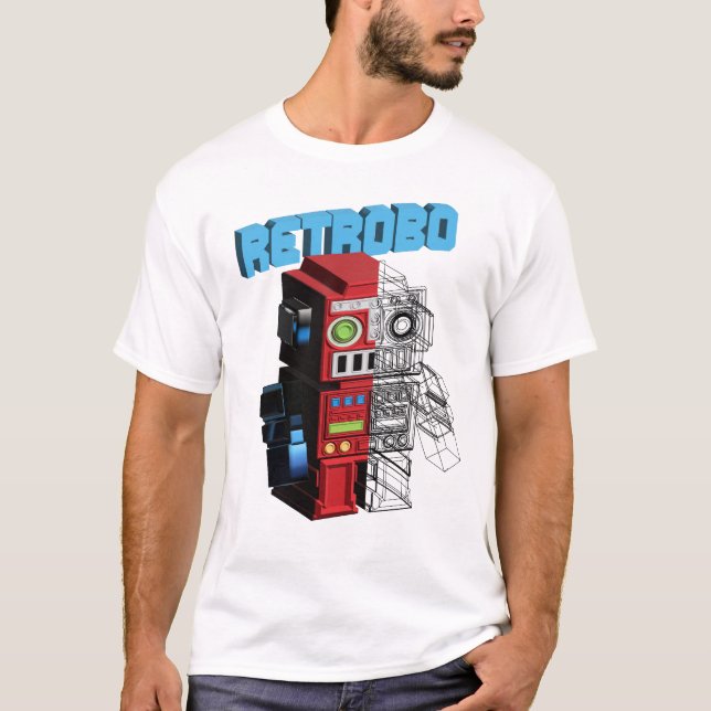 Camiseta Retrobot (Anverso)