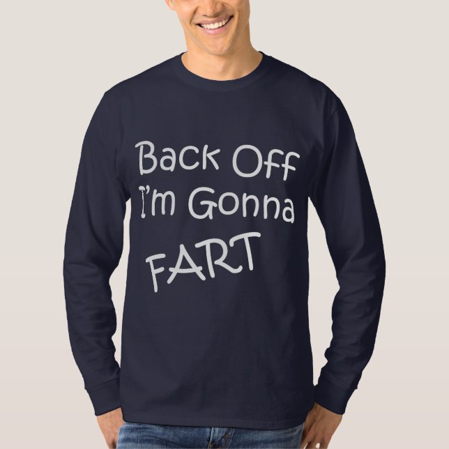 Camiseta Retrocédame van a fart (Anverso)