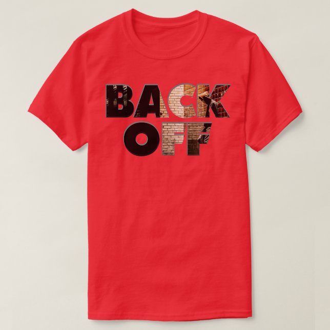 CAMISETA RETROCEDER (Diseño del anverso)