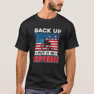 Camiseta Retroceder Terry Lo Puso En Fuego Inverso Funny 4º