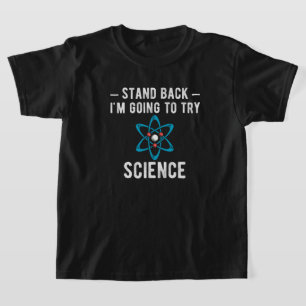 Camiseta Retroceder, voy a probar la ciencia