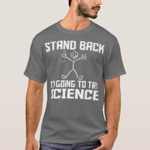 Camiseta Retroceder voy a probar Science Shirt Premium