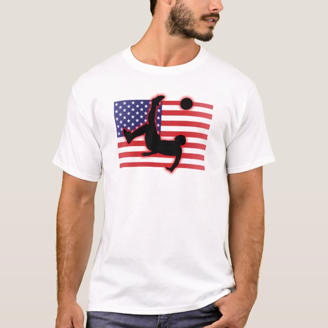 Camiseta Retroceso de bicicleta de Estados Unidos (Anverso)