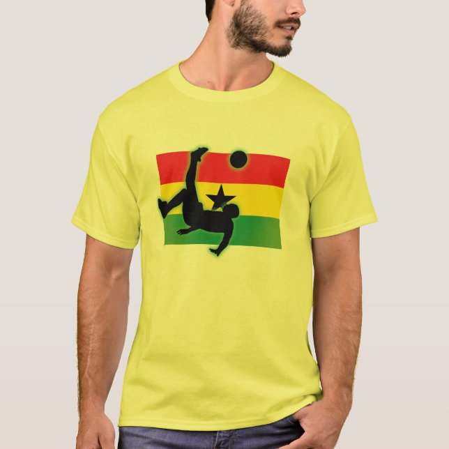 Camiseta Retroceso de bicicleta de Ghana (Anverso)