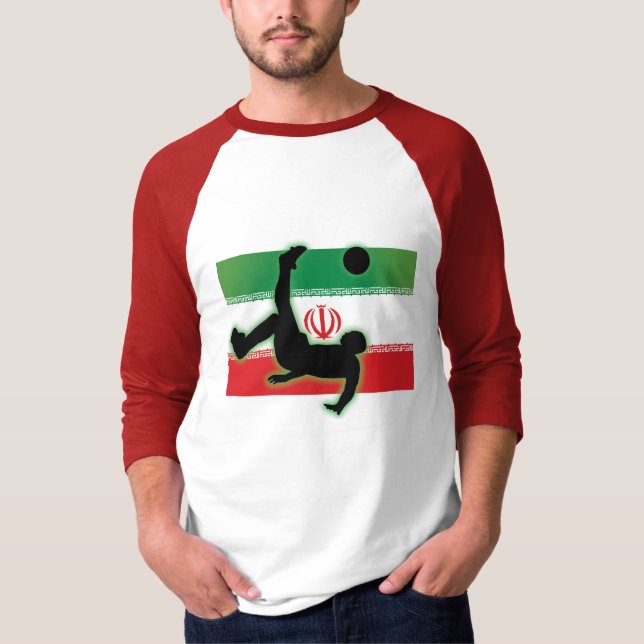Camiseta Retroceso de bicicleta de Irán (Anverso)