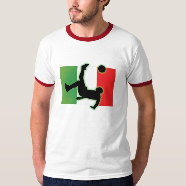Camiseta Retroceso de bicicleta de Italia (Anverso)