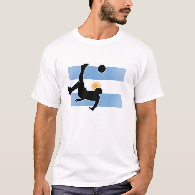 Camiseta Retroceso de bicicleta de la Argentina (Anverso)