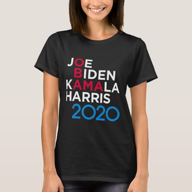 Camiseta Retroceso de Biden Harris 2020 (Anverso)