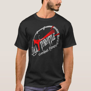 Camiseta Retroceso de la aptitud del combate de la máxima
