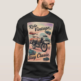 Camiseta Retroceso de publicidad de cosecha