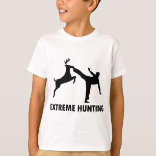 Camiseta Retroceso extremo del karate de los ciervos de la
