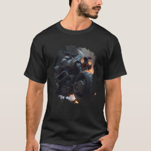 Camiseta Retroceso Poderoso viaje en la oscuridad a una aut