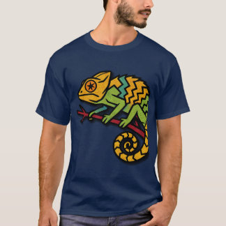 Camiseta Retrocolorida de Hombre con Gráfico de La