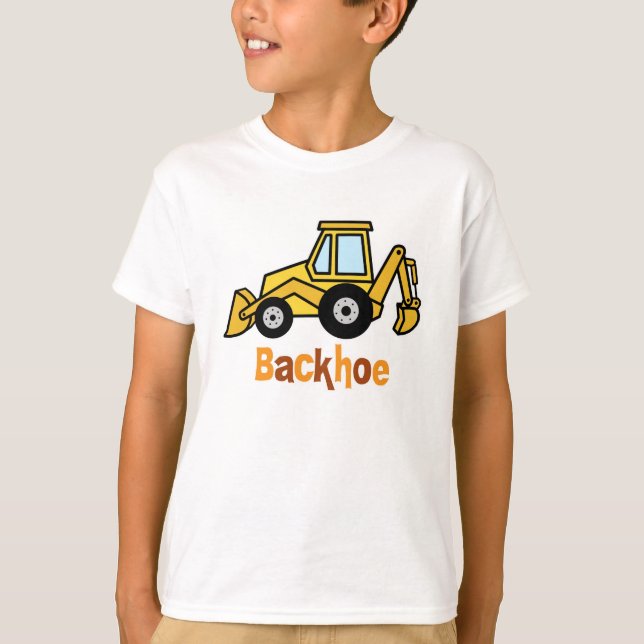 Camiseta Retroexcavadora (Anverso)