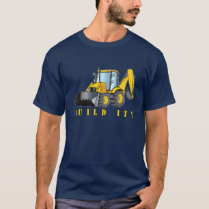Camiseta Retroexcavadora: ¡Constrúyala!