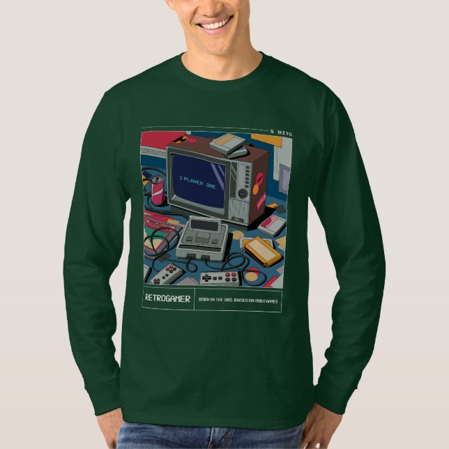 Camiseta Retrogamer (Anverso)