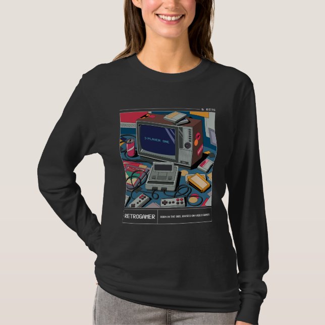 Camiseta Retrogamer (Anverso)