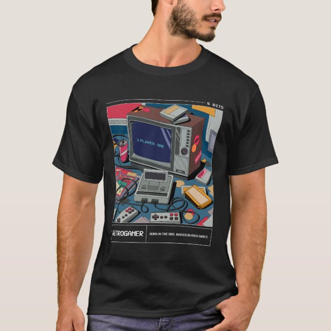 Camiseta Retrogamer (Anverso)
