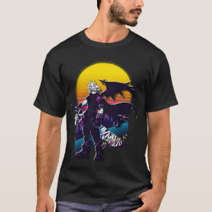 Camiseta Retroonda en la nube de los corazones del reino