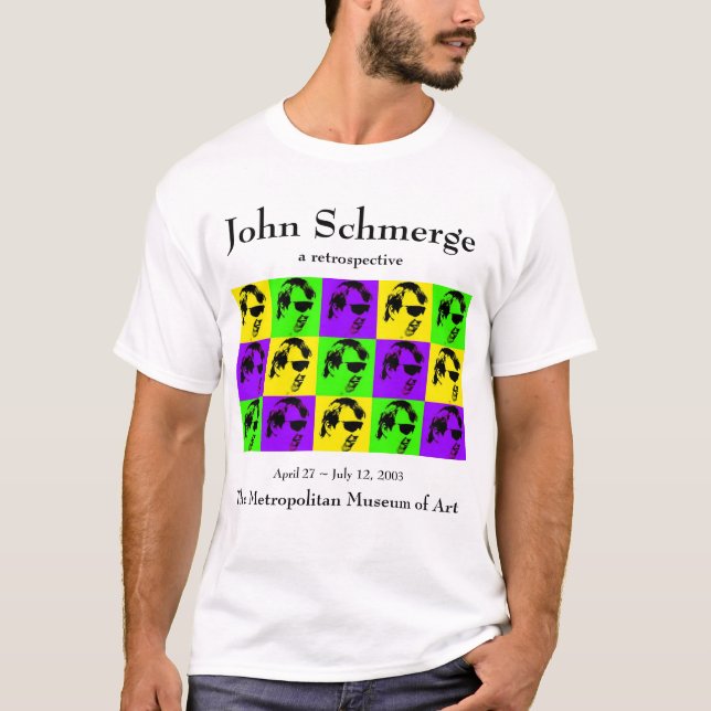 Camiseta Retrospectiva de Juan Schmerge (Anverso)