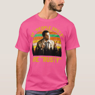 Camiseta RetroSunsetCastielSupernaturalSuperholicCollinsMyP