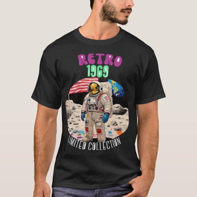 CAMISETA RETROVISIÓN RETRO - RETRO DE 1969 (COLECCIÓN LIMIT (Anverso)