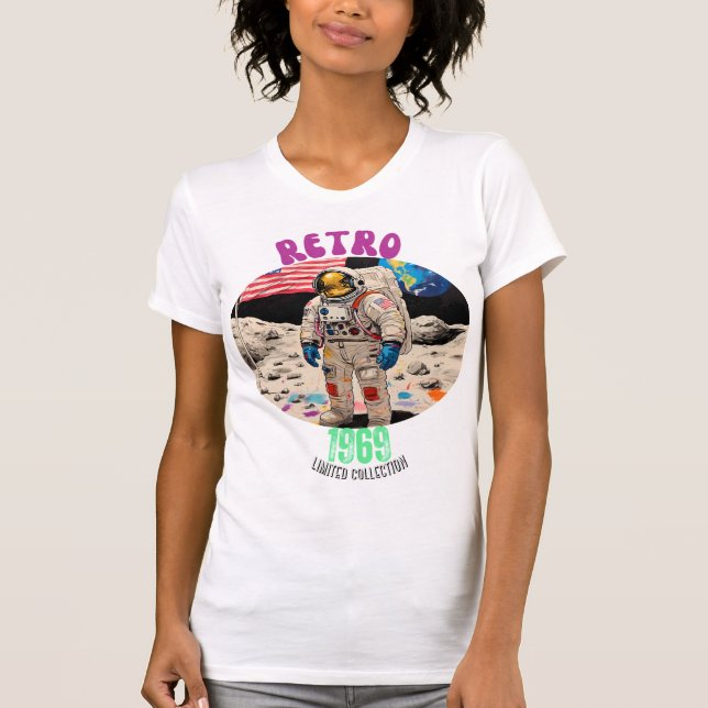 CAMISETA RETROVISIÓN RETRO - RETRO DE 1969 (COLECCIÓN LIMIT (Anverso)