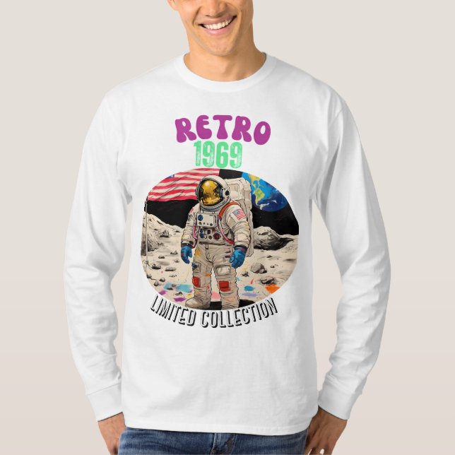 CAMISETA RETROVISIÓN RETRO - RETRO DE 1969 (COLECCIÓN LIMIT (Anverso)