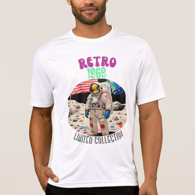 CAMISETA RETROVISIÓN RETRO - RETRO DE 1969 (COLECCIÓN LIMIT (Anverso)