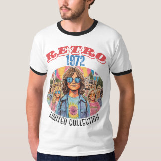 CAMISETA RETROVISIÓN RETRO - RETRO DE 1972 (RECOPILACIÓN LI