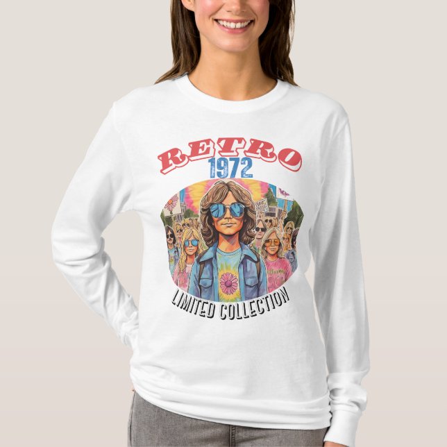 CAMISETA RETROVISIÓN RETRO - RETRO DE 1972 (RECOPILACIÓN LI (Anverso)