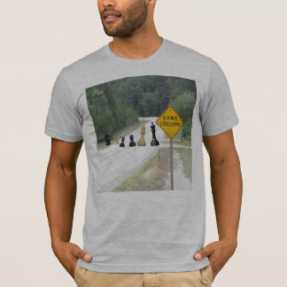Camiseta Retruécano de la travesía del juego de los pedazos