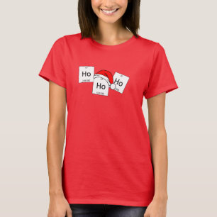 Camiseta Retruécano del navidad del elemento de la químic