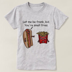 Camiseta Retruécano divertido de la comida de las patatas