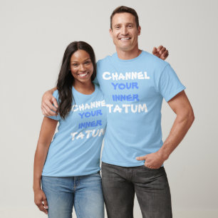 Camiseta Retruécano hermoso del bailarín de Tatum del
