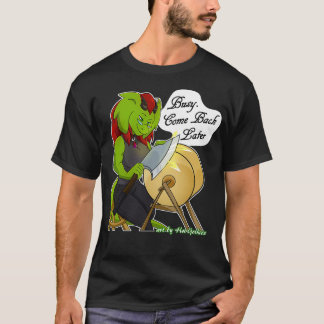 Camiseta Retsis Afilando Al Ax Ocupado Regresar Más Tarde 2