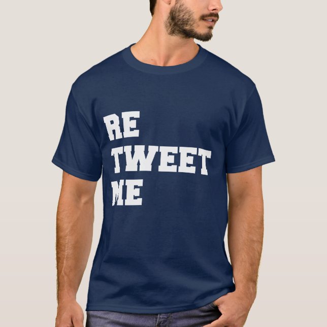 CAMISETA RETWEET YO (Anverso)