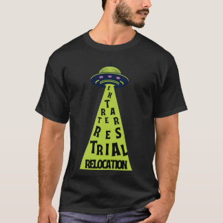 Camiseta Reubicación extraterritorial Secuestro de extranje