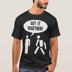 Camiseta Reúnalo - figura del palillo - muy divertido
