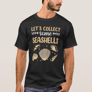 Camiseta Reunamos algunas playas de conchas marinas