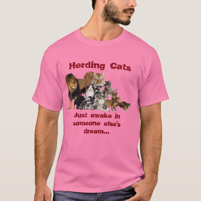 Camiseta Reuniendo los gatos - gestión de la oferta (Anverso)