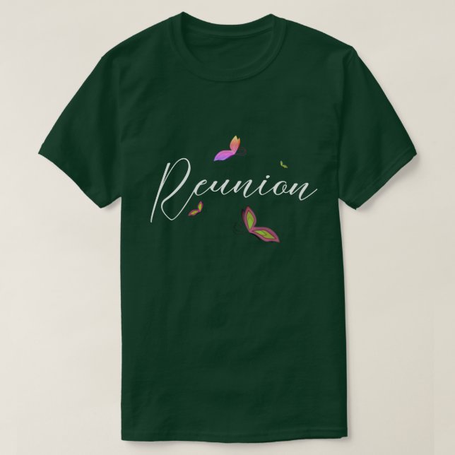 Camiseta Reunión (Diseño del anverso)